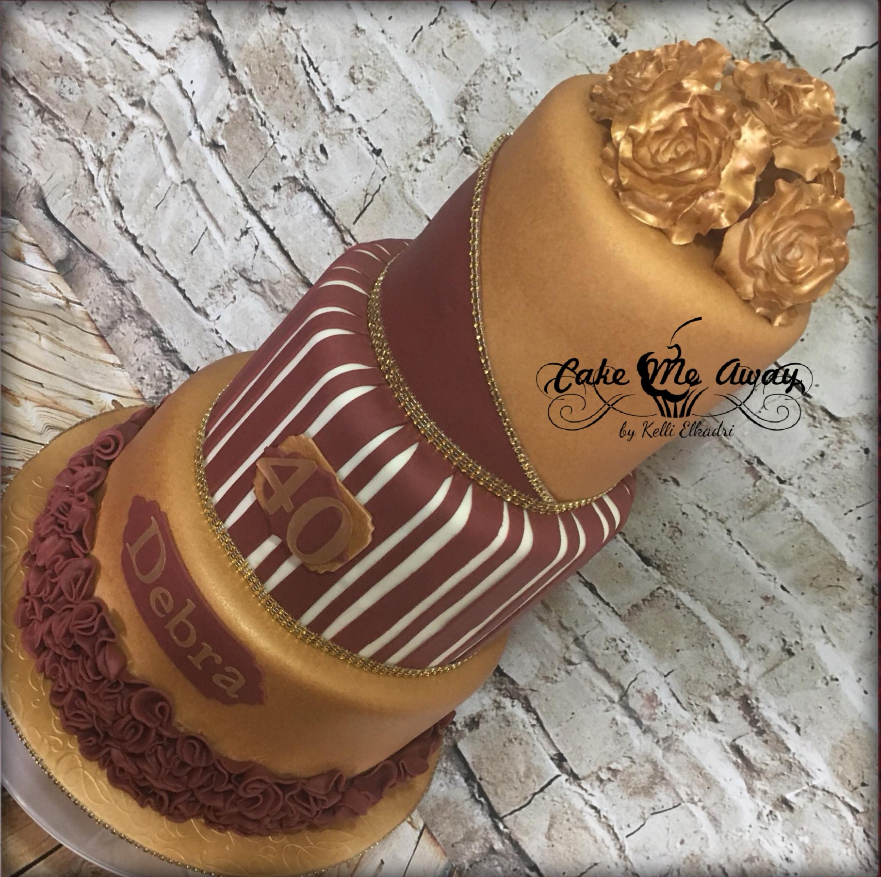 Game over Bachelorette cake | Buy cakes for bride to be - Kukkr Cakes